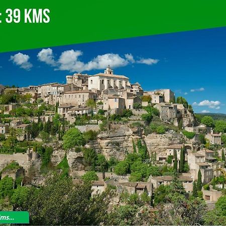 La Glycine - Parking Gratuit - Ac Clim - Cour Prive - Leilighet Villeneuve-lès-Avignon Eksteriør bilde